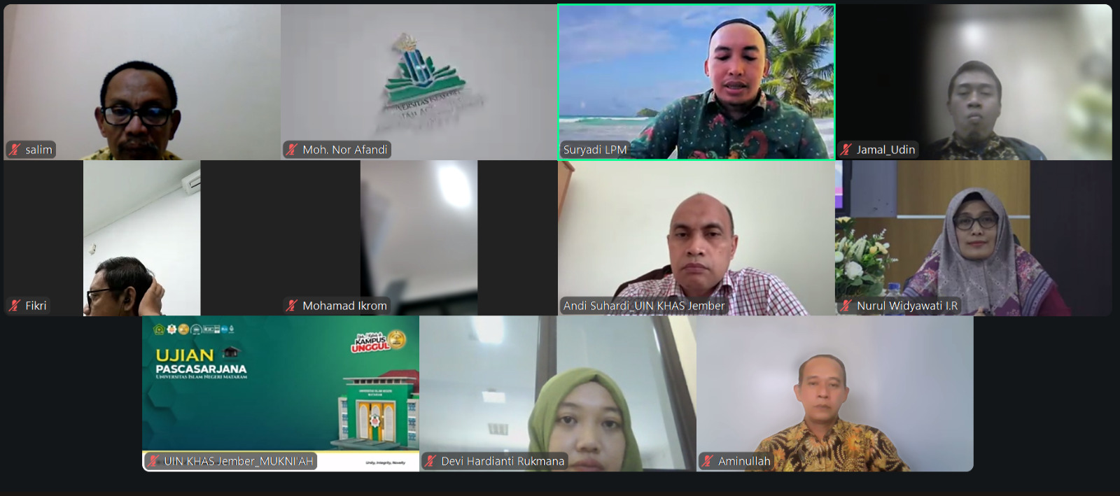 LPM UIN KHAS Jember Gelar Sosialisasi Beban Kinerja Dosen (BKD) Semester Ganjil 2025-2026
