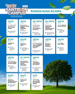 Rundown Kick Off Santri on Campus 2025 di UIN KHAS Jember